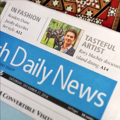 Rory Mackay Palm Beach Daily News Shiny Sheet Local Artist Recommends 